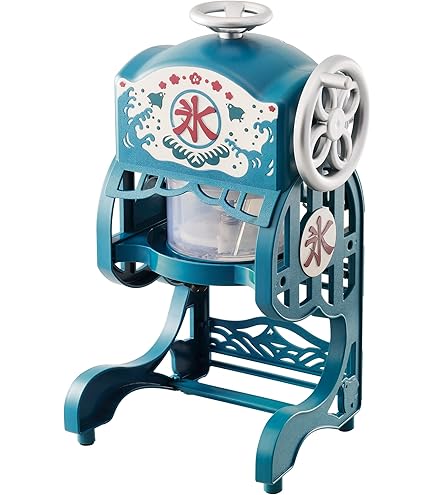 Amazon | ドウシシャ 電動本格ふわふわ氷かき器 ブルー 2016年モデル